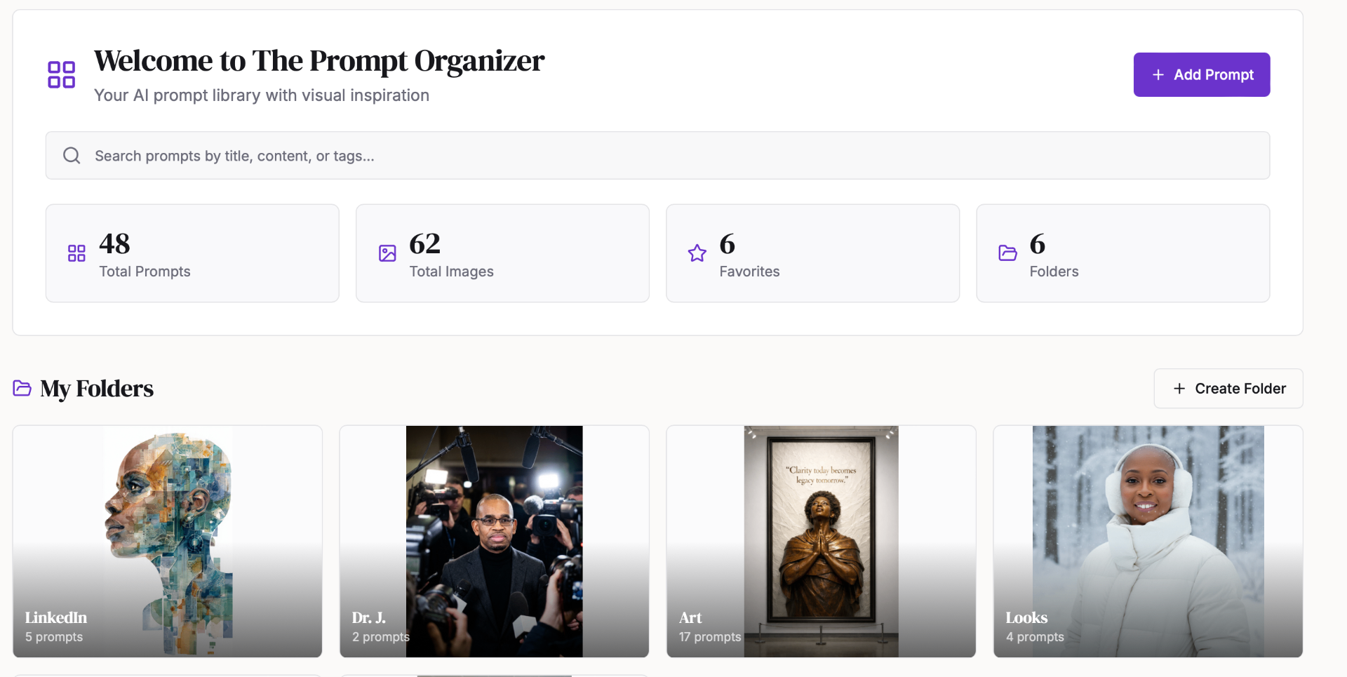 Prompt Organizer - Store & Manage Your AI Prompts